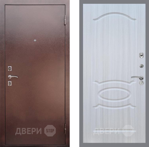 Входная металлическая Дверь Рекс (REX) 1 FL-128 Сандал белый в Электрогорске
