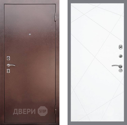 Входная металлическая Дверь Рекс (REX) 1 FL-291 Силк Сноу в Электрогорске