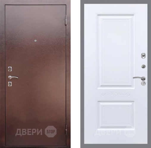 Входная металлическая Дверь Рекс (REX) 1 Смальта Силк Сноу в Электрогорске