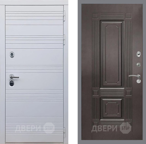 Входная металлическая Дверь Рекс (REX) 14 Силк Сноу FL-2 Венге в Электрогорске
