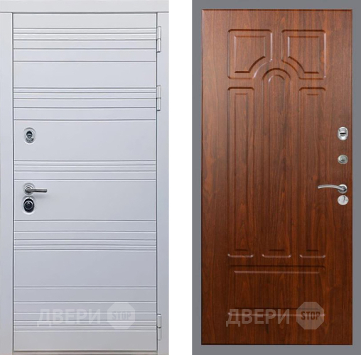 Входная металлическая Дверь Рекс (REX) 14 Силк Сноу FL-58 Морёная берёза в Электрогорске