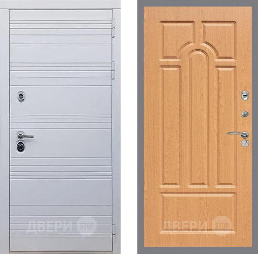 Дверь Рекс (REX) 14 Силк Сноу FL-58 Дуб в Электрогорске