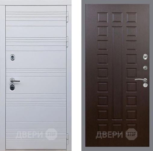 Входная металлическая Дверь Рекс (REX) 14 Силк Сноу FL-183 Венге в Электрогорске