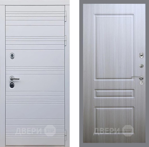 Дверь Рекс (REX) 14 Силк Сноу FL-243 Сандал белый в Электрогорске