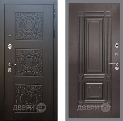 Входная металлическая Дверь Рекс (REX) 10 FL-2 Венге в Электрогорске