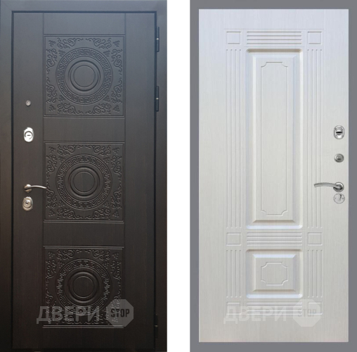 Входная металлическая Дверь Рекс (REX) 10 FL-2 Лиственница беж в Электрогорске