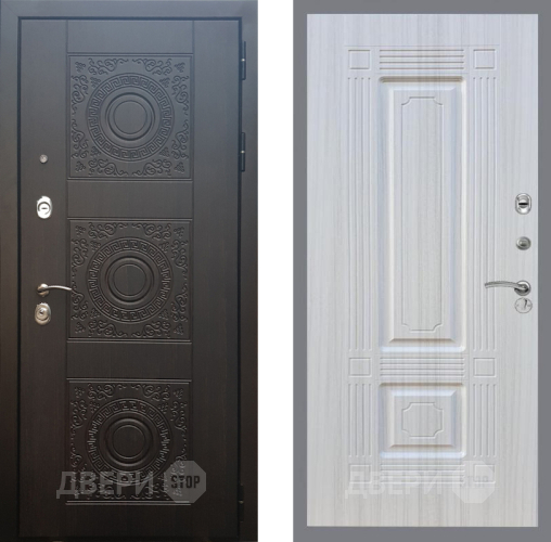 Входная металлическая Дверь Рекс (REX) 10 FL-2 Сандал белый в Электрогорске