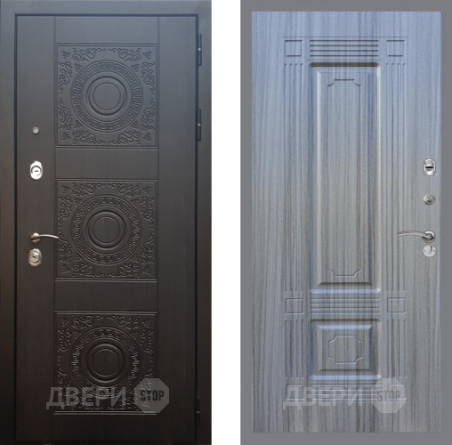 Входная металлическая Дверь Рекс (REX) 10 FL-2 Сандал грей в Электрогорске