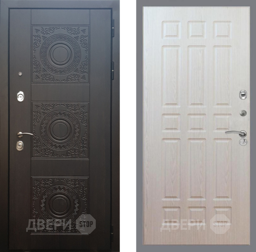 Входная металлическая Дверь Рекс (REX) 10 FL-33 Беленый дуб в Электрогорске