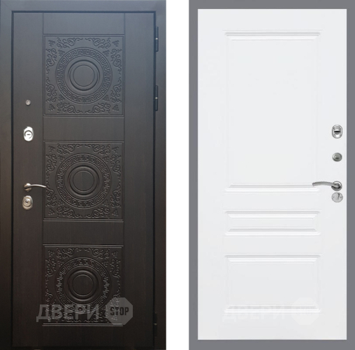 Входная металлическая Дверь Рекс (REX) 10 FL-243 Силк Сноу в Электрогорске