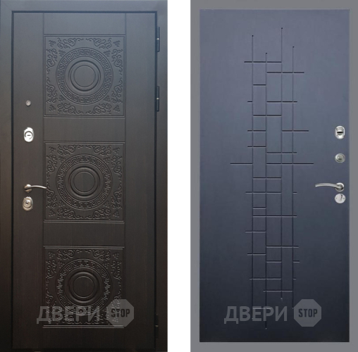 Входная металлическая Дверь Рекс (REX) 10 FL-289 Ясень черный в Электрогорске