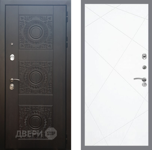 Входная металлическая Дверь Рекс (REX) 10 FL-291 Силк Сноу в Электрогорске