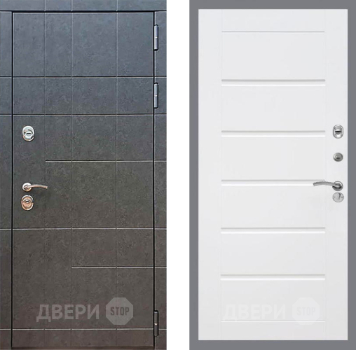Входная металлическая Дверь Рекс (REX) 21 Сити Белый ясень в Электрогорске