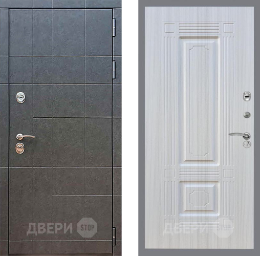 Входная металлическая Дверь Рекс (REX) 21 FL-2 Сандал белый в Электрогорске