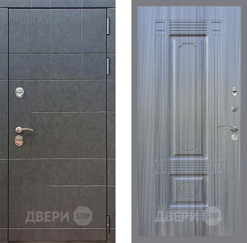 Входная металлическая Дверь Рекс (REX) 21 FL-2 Сандал грей в Электрогорске