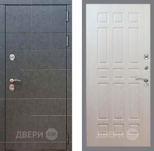 Входная металлическая Дверь Рекс (REX) 21 FL-33 Беленый дуб в Электрогорске