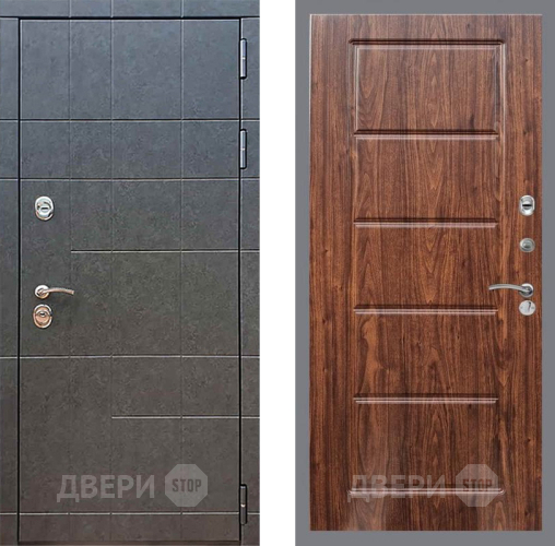 Входная металлическая Дверь Рекс (REX) 21 FL-39 орех тисненый в Электрогорске