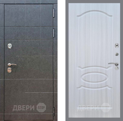 Входная металлическая Дверь Рекс (REX) 21 FL-128 Сандал белый в Электрогорске