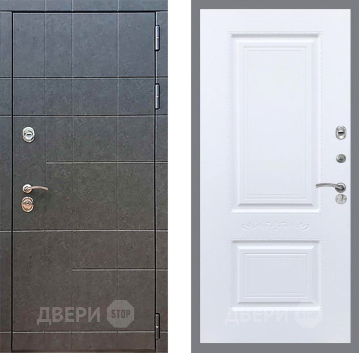 Входная металлическая Дверь Рекс (REX) 21 Смальта Силк Сноу в Электрогорске