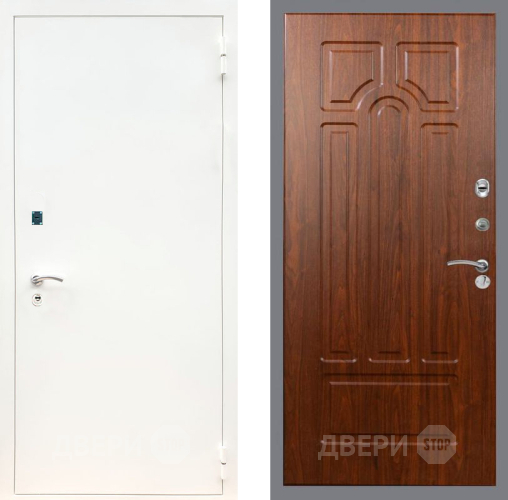 Дверь Рекс (REX) 1А Белая шагрень FL-58 Морёная берёза в Электрогорске