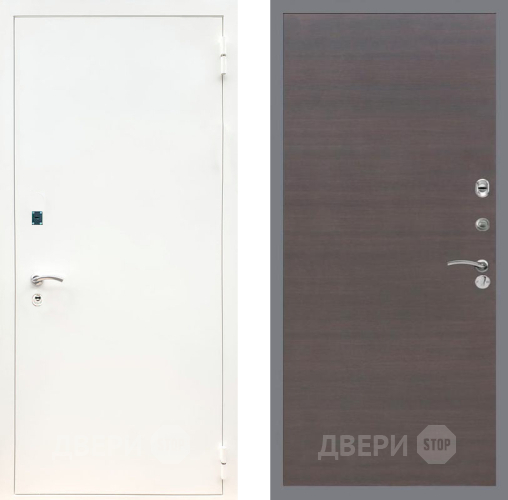 Дверь Рекс (REX) 1А Белая шагрень GL венге поперечный в Электрогорске