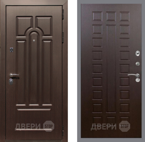 Входная металлическая Дверь Рекс (REX) Эврика FL-183 Венге в Электрогорске