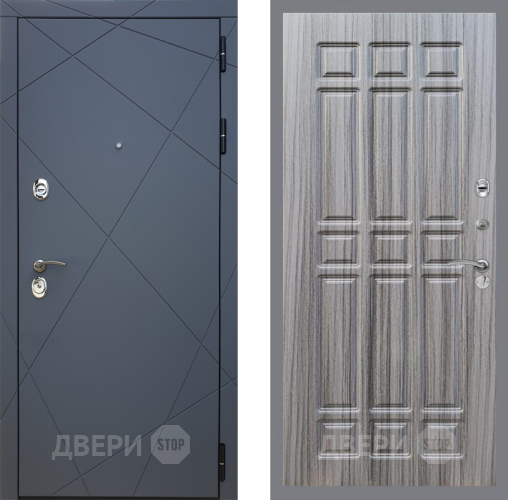 Входная металлическая Дверь Рекс (REX) 13 Силк Титан FL-33 Сандал грей в Электрогорске