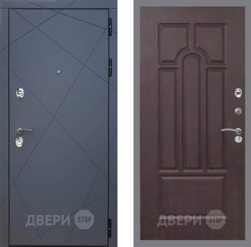Входная металлическая Дверь Рекс (REX) 13 Силк Титан FL-58 Венге в Электрогорске