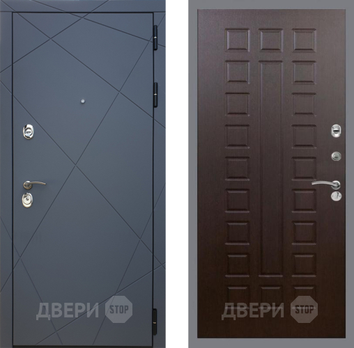 Входная металлическая Дверь Рекс (REX) 13 Силк Титан FL-183 Венге в Электрогорске