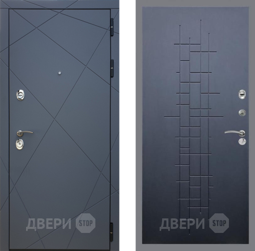 Дверь Рекс (REX) 13 Силк Титан FL-289 Ясень черный в Электрогорске