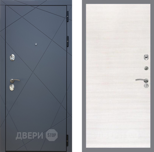 Входная металлическая Дверь Рекс (REX) 13 Силк Титан GL Акация в Электрогорске