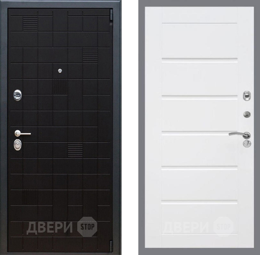 Входная металлическая Дверь Рекс (REX) 12 Сити Белый ясень в Электрогорске