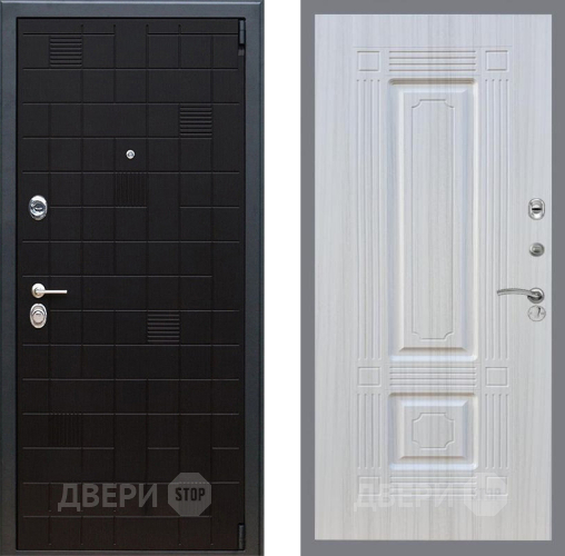 Входная металлическая Дверь Рекс (REX) 12 FL-2 Сандал белый в Электрогорске