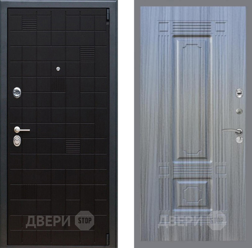 Входная металлическая Дверь Рекс (REX) 12 FL-2 Сандал грей в Электрогорске