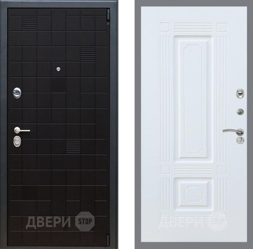 Входная металлическая Дверь Рекс (REX) 12 FL-2 Силк Сноу в Электрогорске