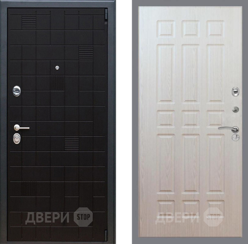 Входная металлическая Дверь Рекс (REX) 12 FL-33 Беленый дуб в Электрогорске