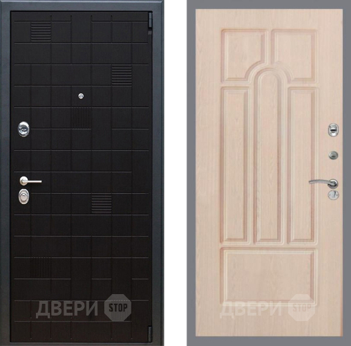 Входная металлическая Дверь Рекс (REX) 12 FL-58 Беленый дуб в Электрогорске