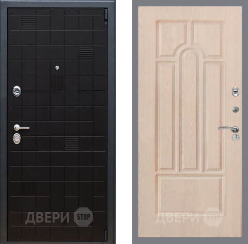 Входная металлическая Дверь Рекс (REX) 12 FL-58 Беленый дуб в Электрогорске