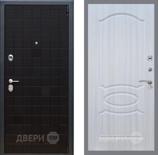 Входная металлическая Дверь Рекс (REX) 12 FL-128 Сандал белый в Электрогорске