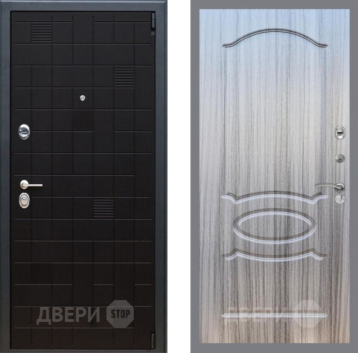 Входная металлическая Дверь Рекс (REX) 12 FL-128 Сандал грей в Электрогорске