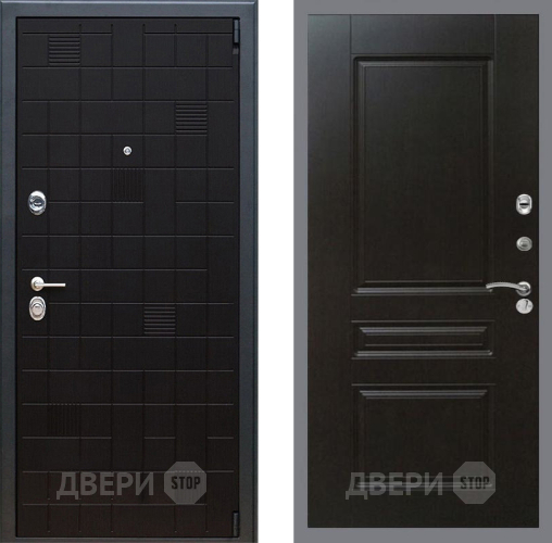 Входная металлическая Дверь Рекс (REX) 12 FL-243 Венге в Электрогорске