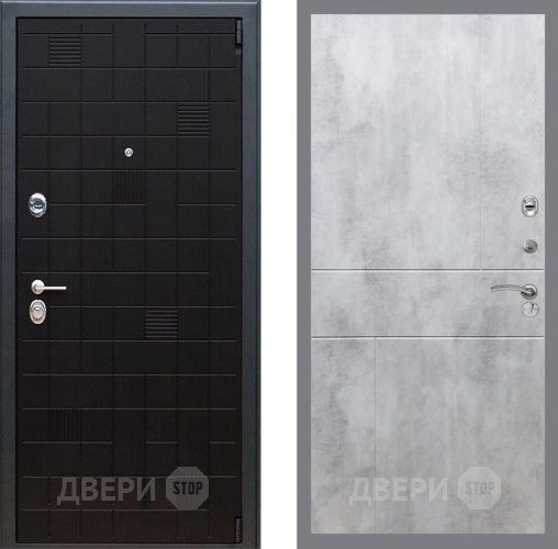 Входная металлическая Дверь Рекс (REX) 12 FL-290 Бетон светлый в Электрогорске