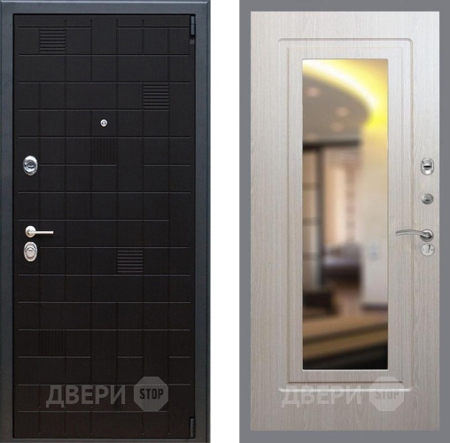 Входная металлическая Дверь Рекс (REX) 12 FLZ-120 Беленый дуб в Электрогорске