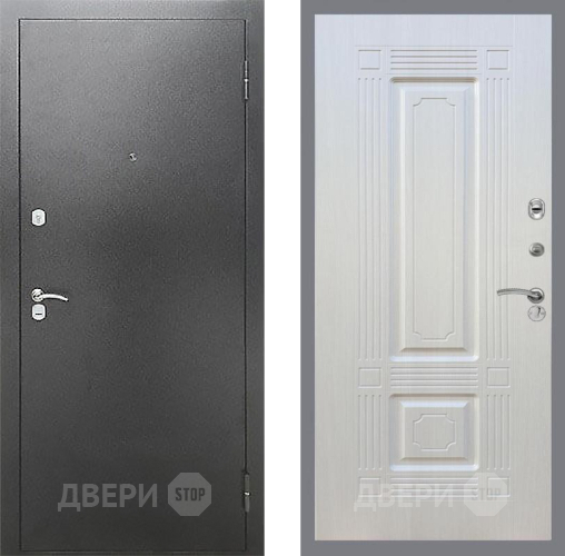 Входная металлическая Дверь Рекс (REX) Сити FL-2 Лиственница беж в Электрогорске