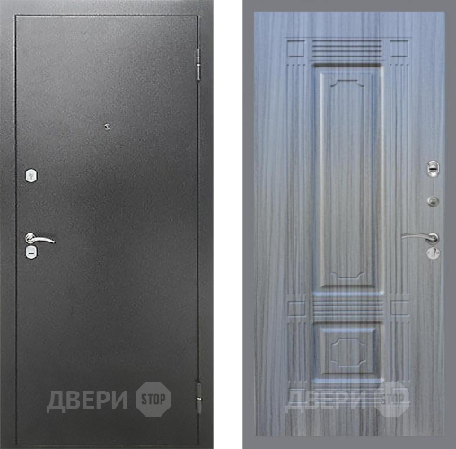 Входная металлическая Дверь Рекс (REX) Сити FL-2 Сандал грей в Электрогорске