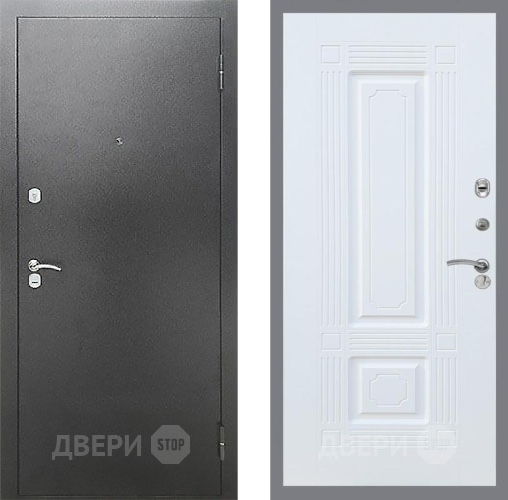 Входная металлическая Дверь Рекс (REX) Сити FL-2 Силк Сноу в Электрогорске