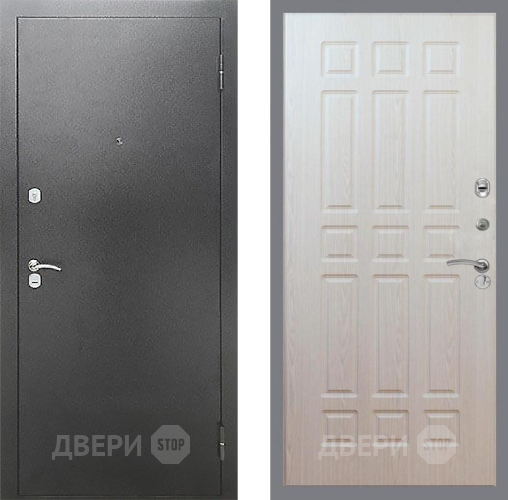 Входная металлическая Дверь Рекс (REX) Сити FL-33 Беленый дуб в Электрогорске