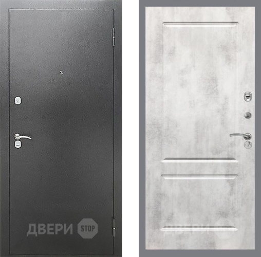 Входная металлическая Дверь Рекс (REX) Сити FL-117 Бетон светлый в Электрогорске