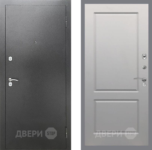 Входная металлическая Дверь Рекс (REX) Сити FL-117 Грей софт в Электрогорске