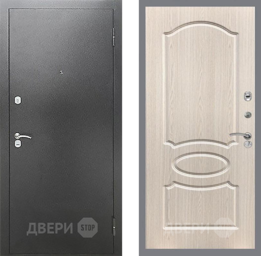 Входная металлическая Дверь Рекс (REX) Сити FL-128 Беленый дуб в Электрогорске